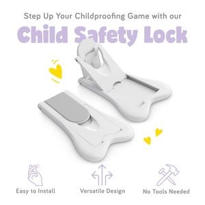 Sliding Door Lock for Child Safety, Window Stoppers for Vertical Windows doors